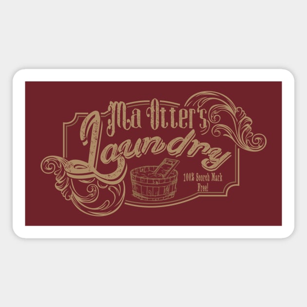 Ma Otter's Laundry Magnet by LostOnTheTrailSupplyCo